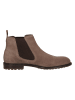 Bugatti Leder-Chelsea-Boots in Beige