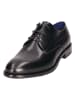 Bugatti Leder-Schnürschuhe in Schwarz
