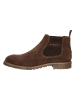 Bugatti Leder-Chelsea-Boots in Braun