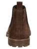Bugatti Leder-Chelsea-Boots in Braun