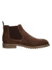Bugatti Leder-Chelsea-Boots in Braun