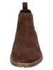 Bugatti Leder-Chelsea-Boots in Braun