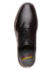 Bugatti Leren veterschoenen zwart