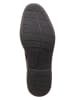Bugatti Leder-Schnürschuhe in Schwarz