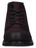 Bugatti Leder-Boots in Schwarz/ Lila