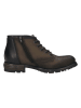 Bugatti Leder-Boots in Braun