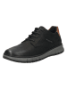 Bugatti Leder-Sneakers in Schwarz