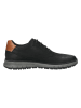 Bugatti Leder-Sneakers in Schwarz