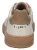 Bugatti Leder-Sneakers in Creme