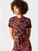 Les Lunes Shirt "Lou"  in Dunkelblau/ Hellbraun