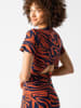 Les Lunes Shirt "Lou"  in Dunkelblau/ Hellbraun