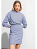 Les Lunes Sweatkleid "Charlie" in Hellblau