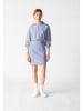 Les Lunes Sweatkleid "Charlie" in Hellblau