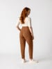 Les Lunes Hose "Jade" in Hellbraun