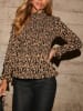 LA Angels Blouse camel/zwart