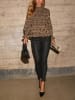 LA Angels Blouse camel/zwart