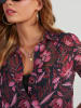 LA Angels Bluse in Schwarz/ Pink
