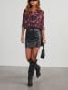LA Angels Bluse in Schwarz/ Pink
