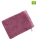 ESPRIT 6er-Set: Waschhandschuhe ''Modern Solid'' in Lila
