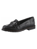 Heine Leren mocassins zwart
