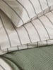 Marc O'Polo Beddengoedset "Torsken" crème/grijs