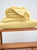 Marc O'Polo Bedsprei "Nordic" geel - (L)170 x (B)130 cm