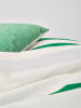 Marc O'Polo Perkal beddengoedset "Sanna" lichtblauw/wit/groen