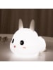 Designnest LED-Tischleuchte ''Rabbit Lamp'' in Weiß - (B)15 x (H)10 x (T)11 cm