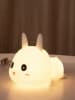 Designnest LED-Tischleuchte ''Rabbit Lamp'' in Weiß - (B)15 x (H)10 x (T)11 cm