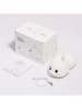 Designnest LED-Tischleuchte ''Rabbit Lamp'' in Weiß - (B)15 x (H)10 x (T)11 cm
