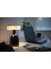 Designnest Ledtafellamp ''Dina Coin Lamp'' zwart - (B)23 x (H)27 x (D)12 cm