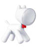 Designnest Lampa stołowa LED "Puppy" w kolorze białym - 17 x 21 x 9 cm