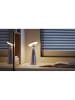 Designnest LED-Tischleuchte ''Ufo-Lamp'' in Silber - (H)30,5 x Ø 13 cm