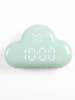 Designnest Budzik "Alarm Cloud" w kolorze zielonym - 12 x 8 cm