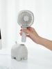 Designnest Tischventilator ''PetFan'' in Grau - (B)12 x (H)14 x (T)5 cm