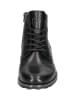 Bugatti Leren boots zwart