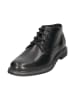 Bugatti Leder-Boots in Schwarz