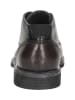 Bugatti Leder-Boots in Schwarz
