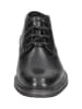 Bugatti Leder-Boots in Schwarz