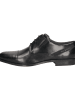 Bugatti Leder-Schnürschuhe in Schwarz