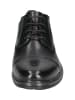 Bugatti Leren veterschoenen zwart