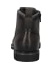 Bugatti Leder-Boots in Anthrazit