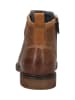 Bugatti Leder-Boots in Hellbraun