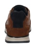 Bugatti Leder-Sneakers in Braun