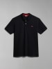 Napapijri Poloshirt "Eruggy" in Schwarz