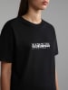 Napapijri Shirt "Box" zwart