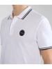 Napapijri Koszulka polo "Macas" w kolorze białym