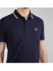 Napapijri Koszulka polo "Macas" w kolorze granatowym