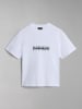 Napapijri Shirt "Box" in Weiß