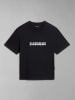 Napapijri Shirt "Box" zwart